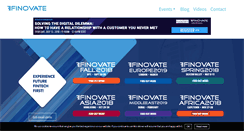 Desktop Screenshot of finovate.com